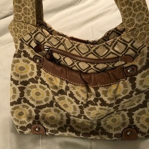 Fossil Canvas purse